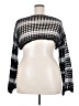 Shein Curve 100% Polyester Silver Black Pullover Sweater Size 2X - photo 2