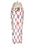 J.Crew 100% Cotton Print White Casual Pants Size 8 - photo 1