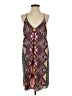 Gianni Bini 100% Polyester Graphic Brown Cocktail Dress Size S - photo 1