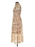 Boohoo 100% Polyester Tan Cocktail Dress Size 4 - photo 5