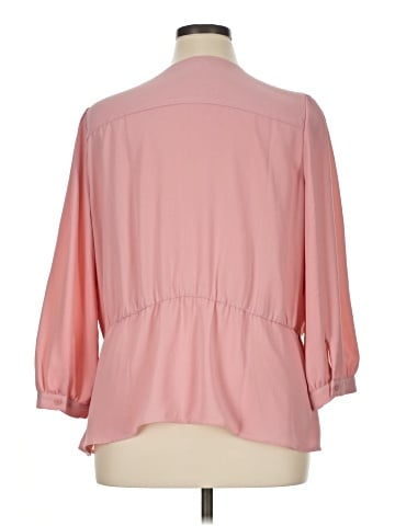 Halogen 3/4 Sleeve Blouse (view 2)