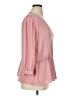 Halogen 100% Polyester Pink 3/4 Sleeve Blouse Size 1X - photo 4
