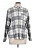 Universal Thread 100% Cotton Plaid Gray Long Sleeve Button-Down Shirt Size L - photo 1