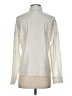 Hilton Hollis 100% Polyester Solid Ivory Long Sleeve Blouse Size XS - photo 2