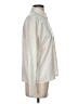 Hilton Hollis 100% Polyester Solid Ivory Long Sleeve Blouse Size XS - photo 4