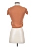 J.Crew Brown Short Sleeve Turtleneck Size XS - photo 2