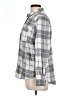 Universal Thread 100% Cotton Plaid Gray Long Sleeve Button-Down Shirt Size L - photo 5