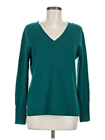 Halogen Cashmere Pullover Sweater (view 1)