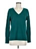 Halogen 100% Cashmere Teal Cashmere Pullover Sweater Size M - photo 1
