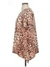 Grayson Animal Print Brown Short Sleeve T-Shirt Size 1X - photo 5