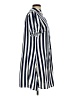 Unbranded 100% Polyester Stripes Blue Casual Dress Size L - photo 4