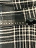 Attention 100% Cotton Plaid Black 3/4 Sleeve Button-Down Shirt Size S - photo 7