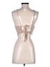 Miss Selfridge 100% Polyester Tan Sleeveless Top Size EU 36 / US 6 - photo 2