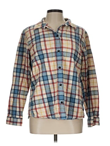 L.L.Bean Long Sleeve Button-Down Shirt (view 1)