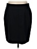 Chico's Solid Black Casual Skirt Size Sm (0) - photo 2
