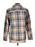 L.L.Bean Plaid Blue Long Sleeve Button-Down Shirt Size L - photo 2