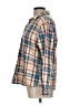 L.L.Bean Plaid Blue Long Sleeve Button-Down Shirt Size L - photo 5