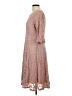 Assorted Brands Pink Casual Dress Size L - photo 5