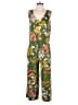 Spense Floral Green Jumpsuit Size S - photo 1