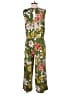 Spense Floral Green Jumpsuit Size S - photo 2