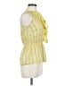 Nick & Mo 100% Cotton Yellow Sleeveless Blouse Size M - photo 4