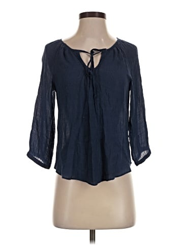 Iz Byer 3/4 Sleeve Blouse (view 1)