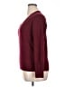 J.Crew 100% Cashmere Burgundy Cashmere Pullover Sweater Size XL - photo 5