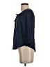 Iz Byer Blue 3/4 Sleeve Blouse Size S - photo 5