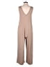 Unbranded Solid Tan Jumpsuit Size S - photo 2