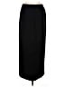 Liz Baker 100% Polyester Solid Black Formal Skirt Size 8 - photo 1