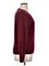 J.Crew 100% Cashmere Burgundy Cashmere Pullover Sweater Size XL - photo 4