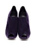 Stuart Weitzman 100% Leather Purple Heels Size 10 - photo 2
