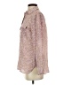 J.Crew 100% Silk Paisley Pink Long Sleeve Silk Top Size 0 - photo 5