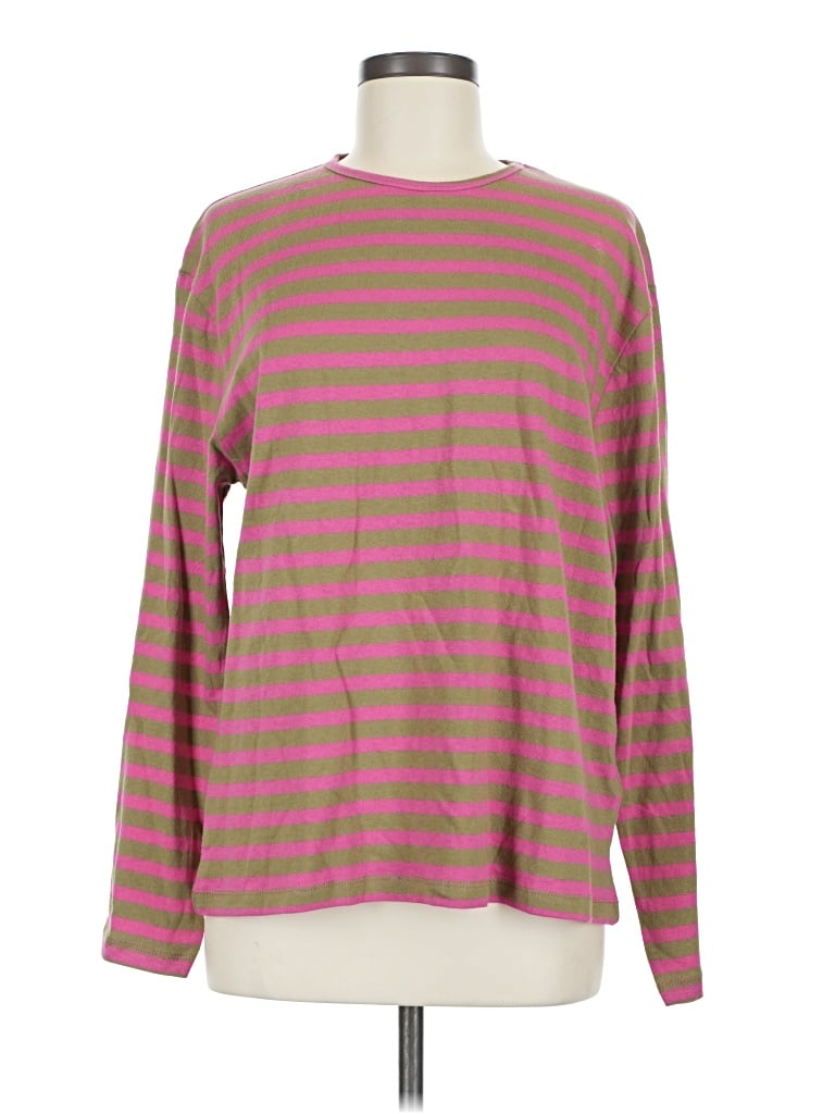 Pre-owned Zara Long Sleeve T-shirt In Pink