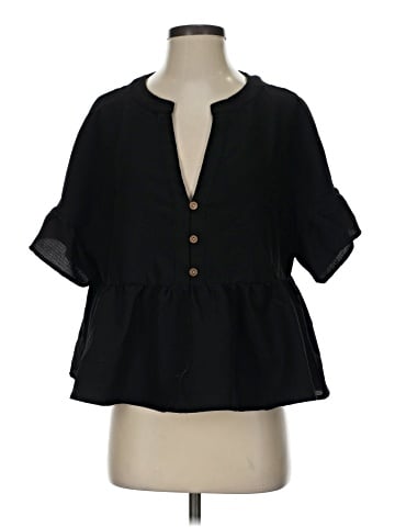 Shein 3/4 Sleeve Blouse (view 1)