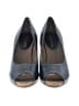 Aerosoles 100% Leather Black Blue Wedges Size 9 - photo 2