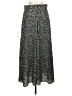 Shein 100% Polyester Print Silver Casual Skirt Size 8/10 - photo 2