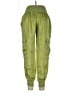 Cinq à Sept 100% Cupro Green Cargo Pants Size L - photo 2