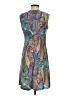 Tommy Hilfiger Paisley Teal Cocktail Dress Size 2 - photo 2