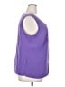 Notations 100% Polyester Purple Sleeveless Blouse Size 3X - photo 4