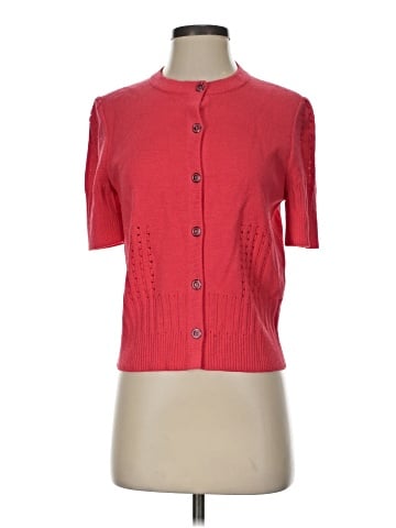 St. John Sport Wool Cardigan (view 1)