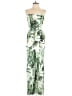 Fashion Nova 100% Polyester Tropical Green Jumpsuit Size S - photo 1