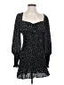 Forever 21 100% Polyester Stars Black Cocktail Dress Size S - photo 1