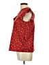 Shein Stars Red Short Sleeve Blouse Size L - photo 5