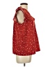 Shein Stars Red Short Sleeve Blouse Size L - photo 4