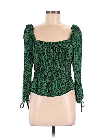 Topshop 3/4 Sleeve Blouse (view 1)