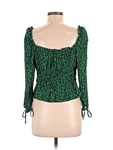 Topshop 3/4 Sleeve Blouse (view 2)