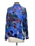 Johnny Was Floral Blue Long Sleeve Blouse Size S - photo 2