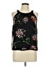 Apt. 9 100% Polyester Black Sleeveless Blouse Size L - photo 1