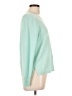 J.Crew 100% Cashmere Green Cashmere Pullover Sweater Size L - photo 4